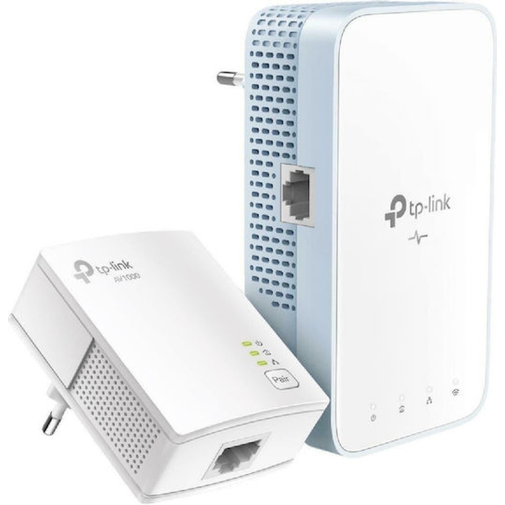 TP-LINK TL-WPA1000 KIT V1 Powerline Διπλό για Ασύρματη Σύνδεση Wi‑Fi 5 και 2 Θύρες Gigabit Ethernet