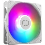 CoolerMaster Sickleflow Edge 120 Case Fan με ARGB Φωτισμό και Σύνδεση 3-Pin / 4-Pin PWM Λευκό