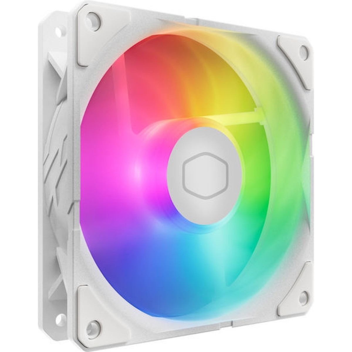CoolerMaster Sickleflow Edge 120 Case Fan με ARGB Φωτισμό και Σύνδεση 3-Pin / 4-Pin PWM Λευκό