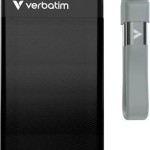 Verbatim Pocket USB 3.2 / USB-C Εξωτερικός SSD 1TB M.2 Black/Grey