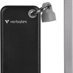 Verbatim Pocket USB 3.2 / USB-C Εξωτερικός SSD 1TB M.2 Black/Grey