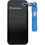 Verbatim Pocket USB 3.2 / USB-C Εξωτερικός SSD 1TB M.2 Black/Blue