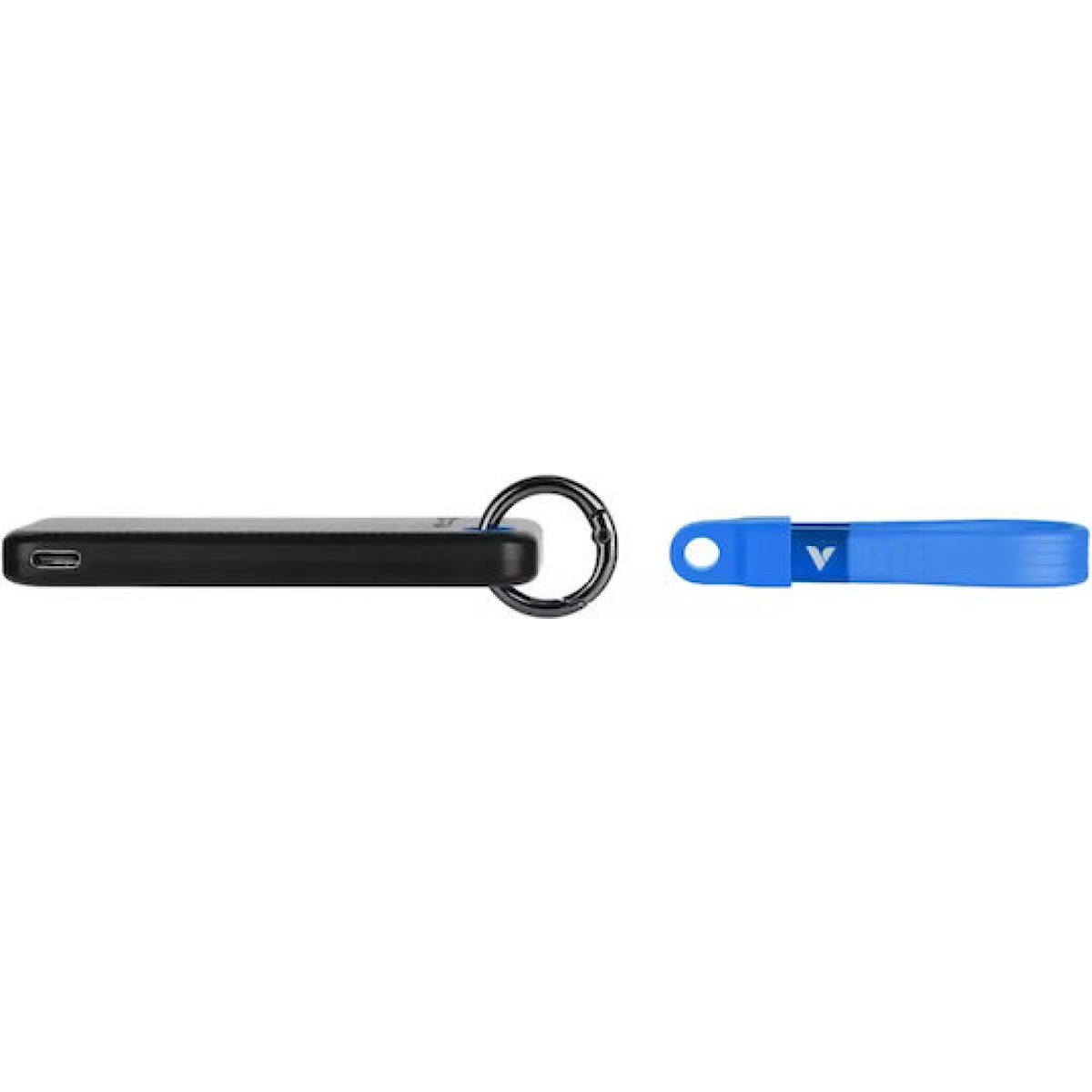 Verbatim Pocket USB 3.2 / USB-C Εξωτερικός SSD 1TB M.2 Black/Blue