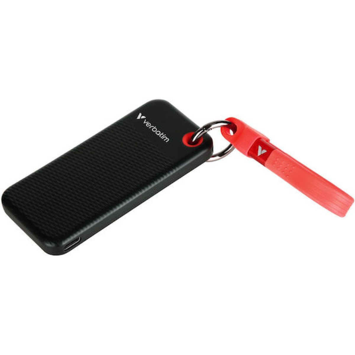 Verbatim Pocket USB 3.2 Εξωτερικός SSD 1TB Black / Red