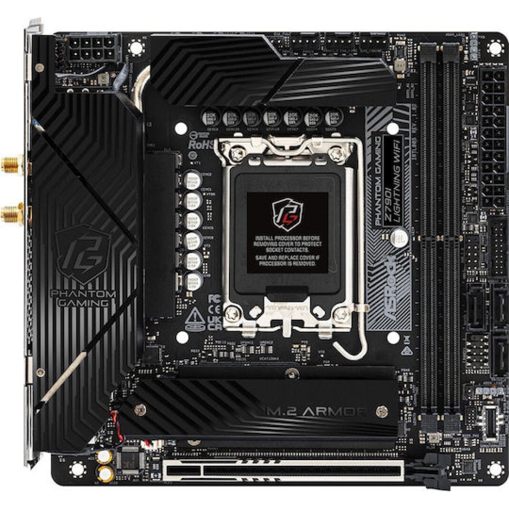Biostar Z690MX2-E D4 Motherboard Micro ATX με Intel 1700 Socket