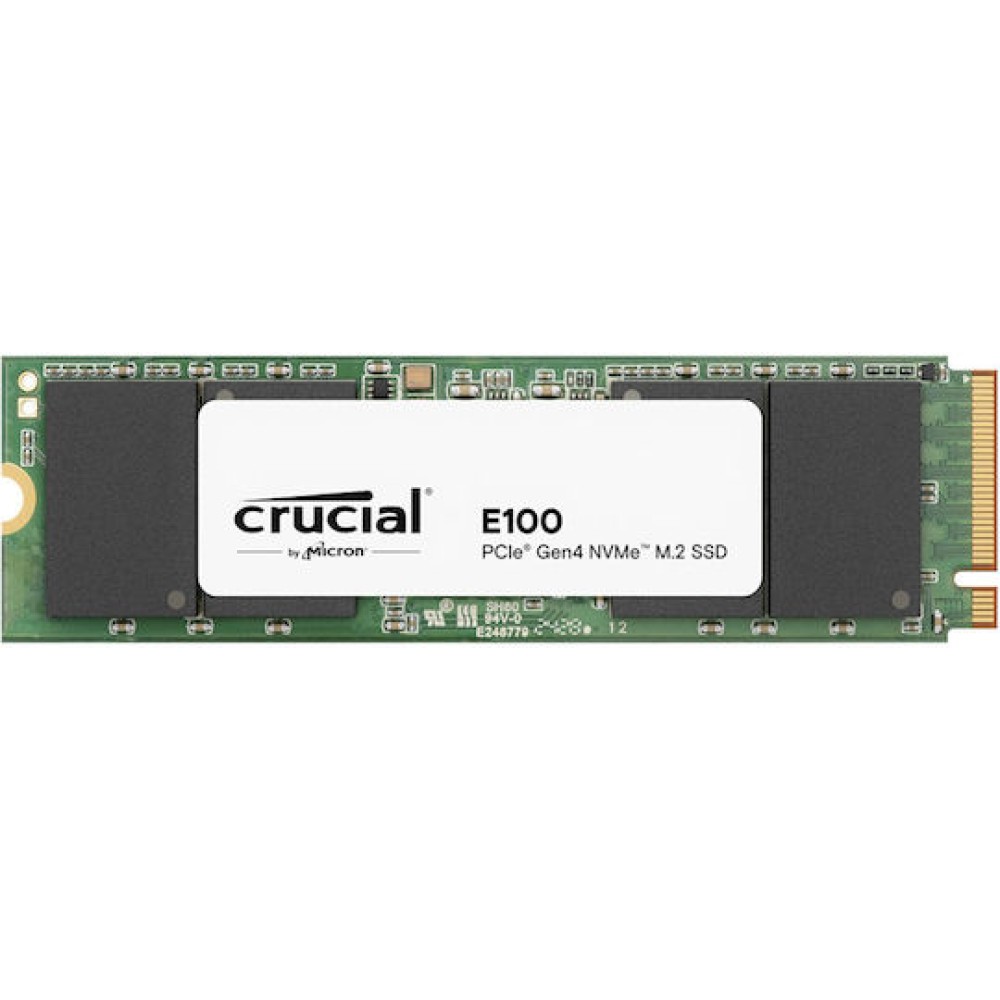 Crucial E100 Gen4 SSD 480GB M.2 NVMe PCI Express 4.0