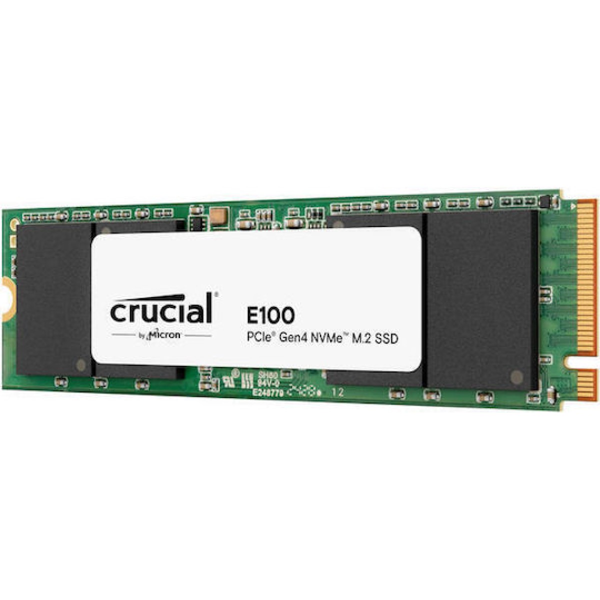 Crucial E100 Gen4 SSD 480GB M.2 NVMe PCI Express 4.0
