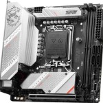 MSI MPG B760I EDGE WIFI Motherboard Mini ITX με Intel 1700 Socket 7D40-005R