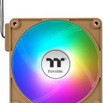 Thermaltake CT120 EX Case Fan με ARGB Φωτισμό και Σύνδεση 3-Pin / 4-Pin PWM 3τμχ Gravel Sand