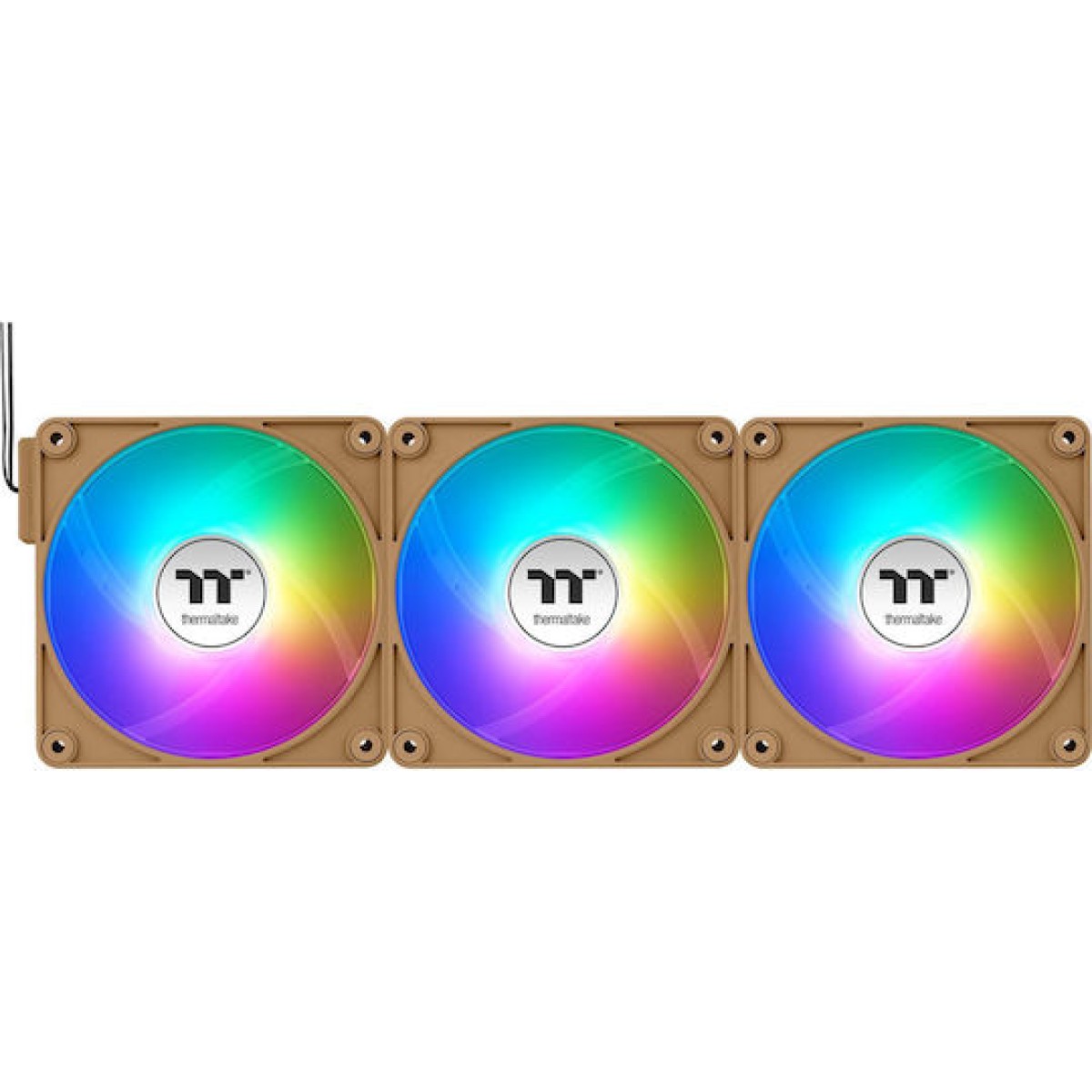 Thermaltake CT140 Ex Case Fan με ARGB Φωτισμό 3τμχ Gravel Sand