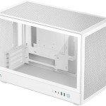 Deepcool CH260 Gaming Micro Tower Κουτί Υπολογιστή με Πλαϊνό Παράθυρο Λευκό