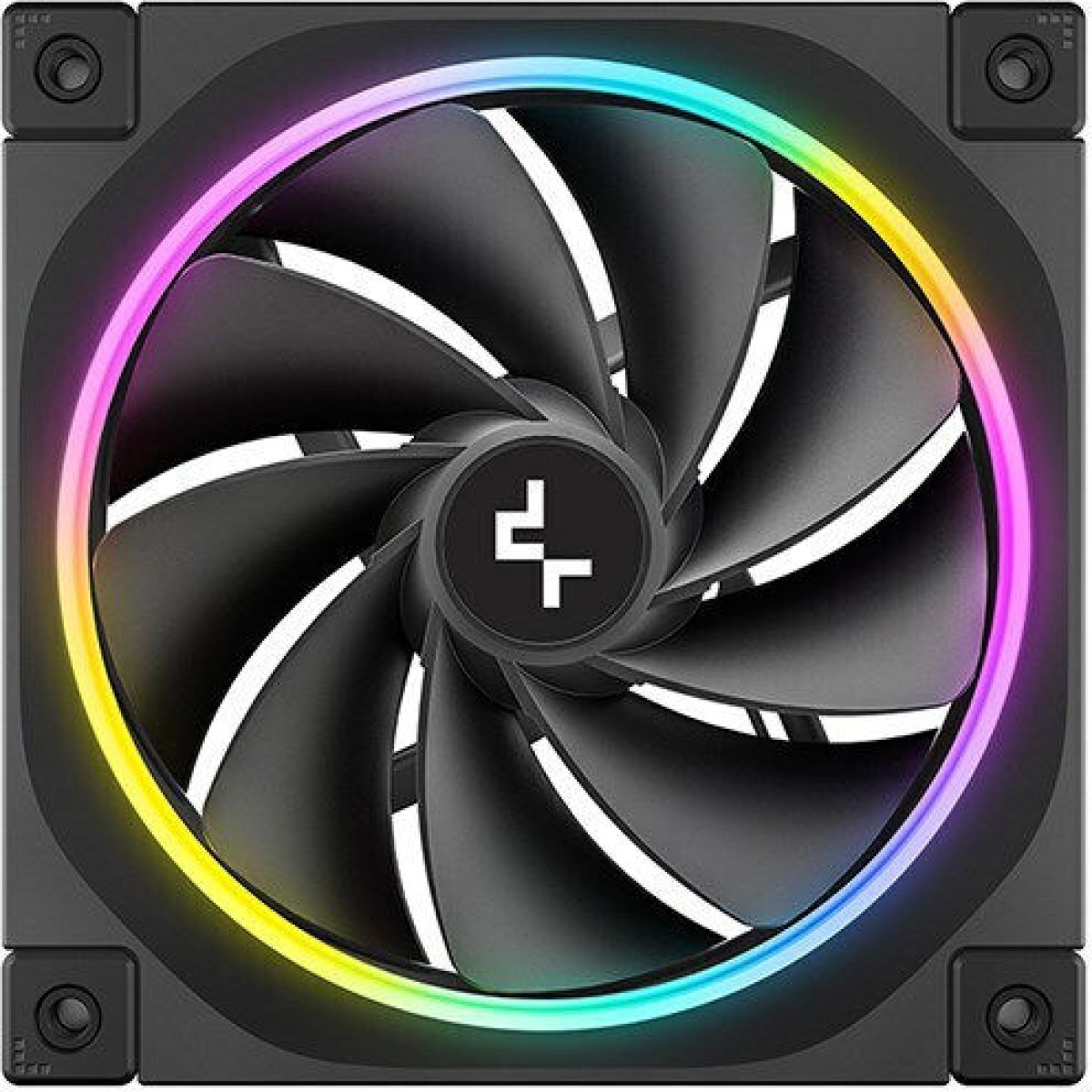 Deepcool FL12-3 IN 1 Case Fan 120mm με RGB Φωτισμό και Σύνδεση 4-Pin PWM 3τμχ
