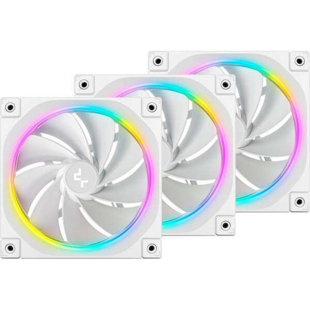 Deepcool FL12R WH Case Fan 120mm 3τμχ Λευκό