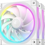 Deepcool FL12 Case Fan 120mm με RGB Φωτισμό 3τμχ Λευκό