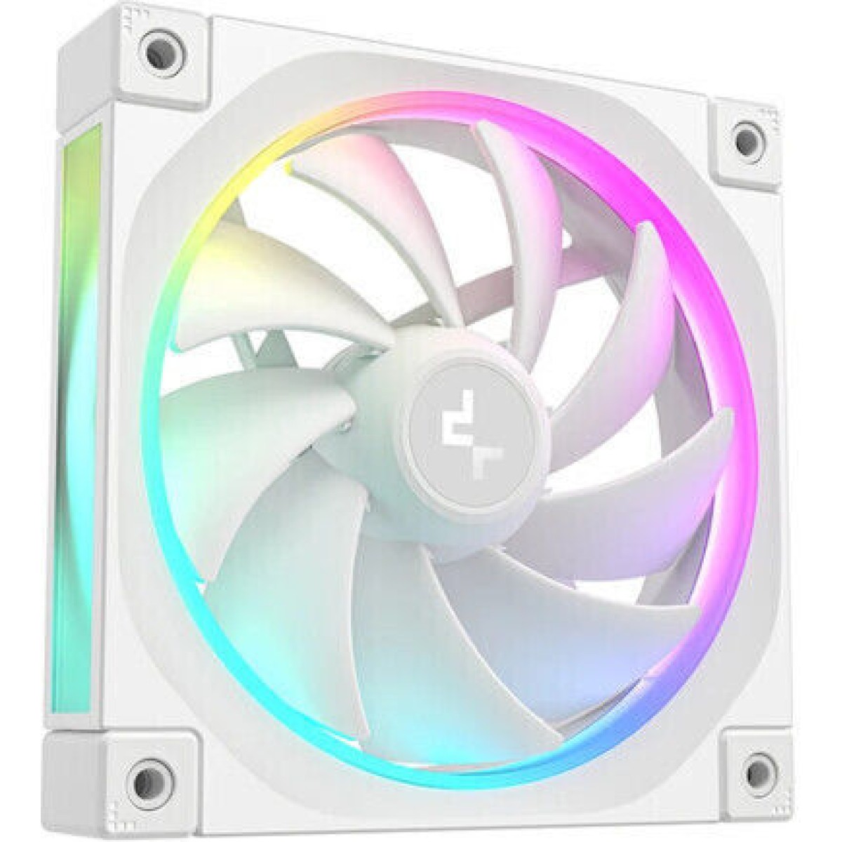 Deepcool FL12 Case Fan 120mm με RGB Φωτισμό 3τμχ Λευκό