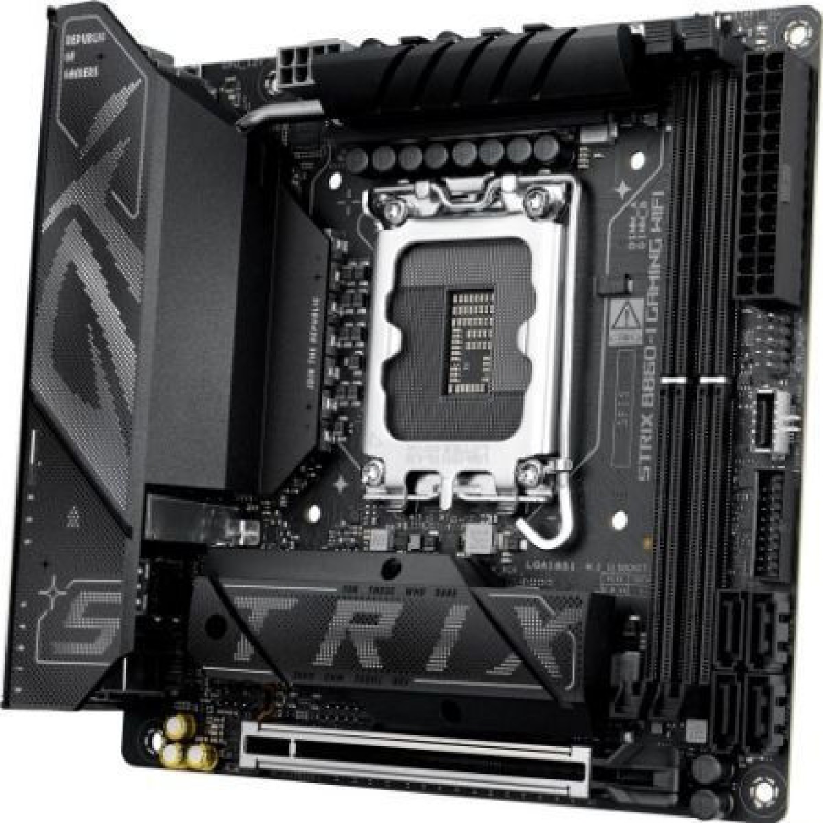 Asus Rog Strix B860-I Gaming WIFI Motherboard Mini ITX με Intel 1851 Socket 90MB1JB0-M0EAY0