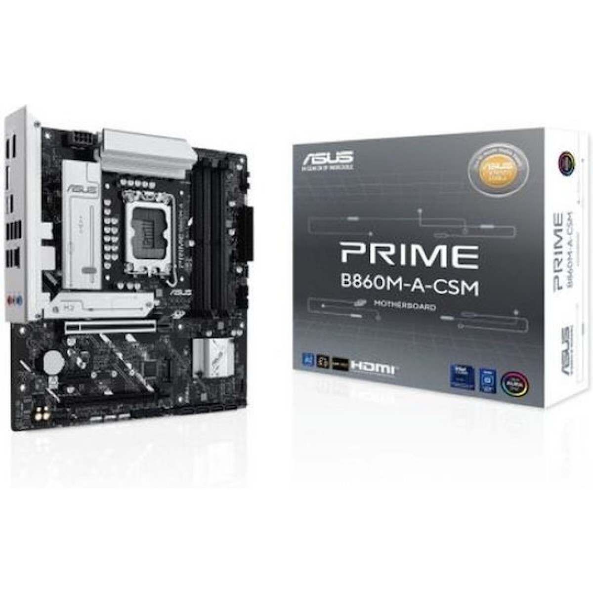 Asus Prime B860M-A-CSM Motherboard Micro ATX με Intel 1851 Socket 90MB1K00-M0EAYC