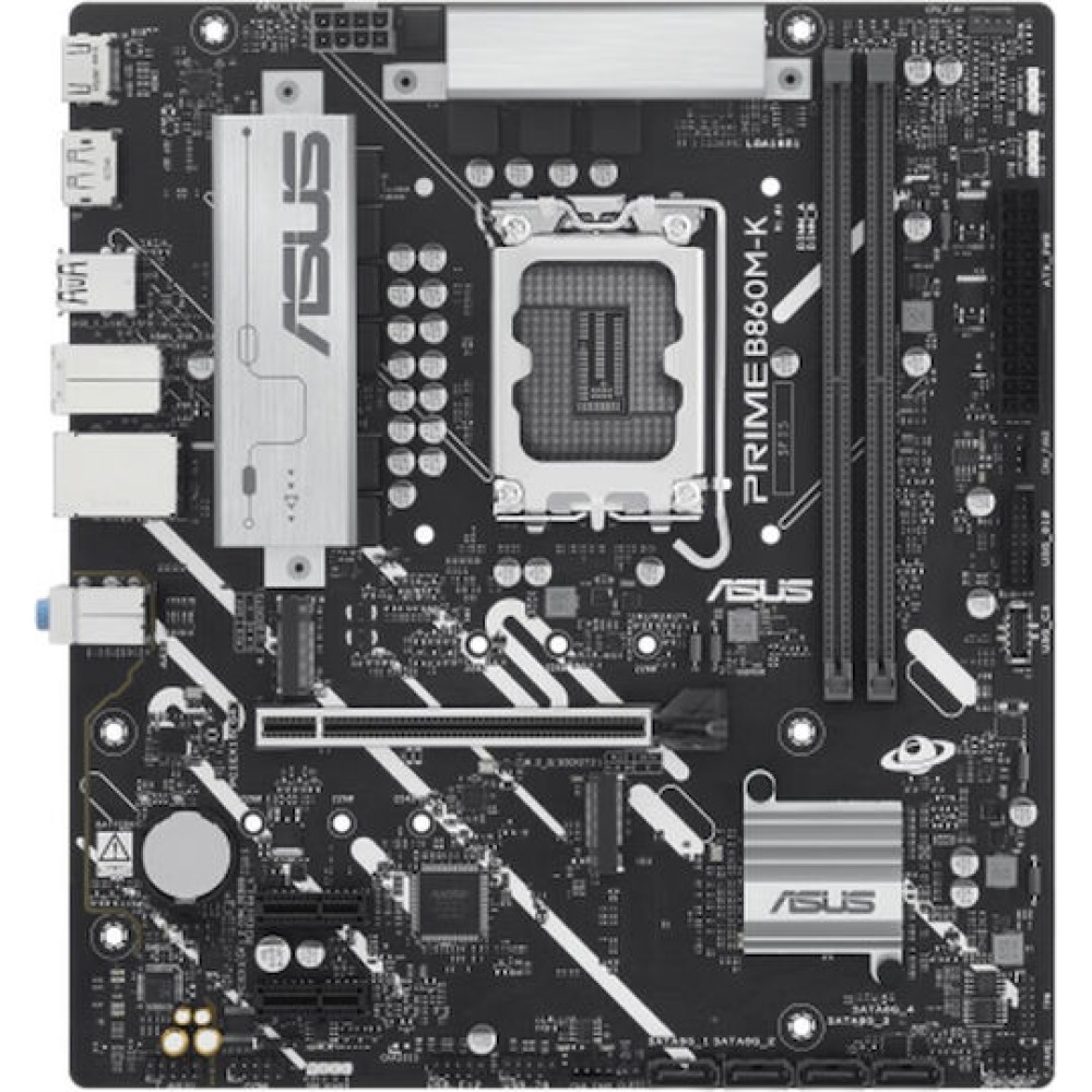 Asus Prime B860M-K Motherboard Micro ATX με Intel 1851 Socket 90MB1JT0-M0EAY0