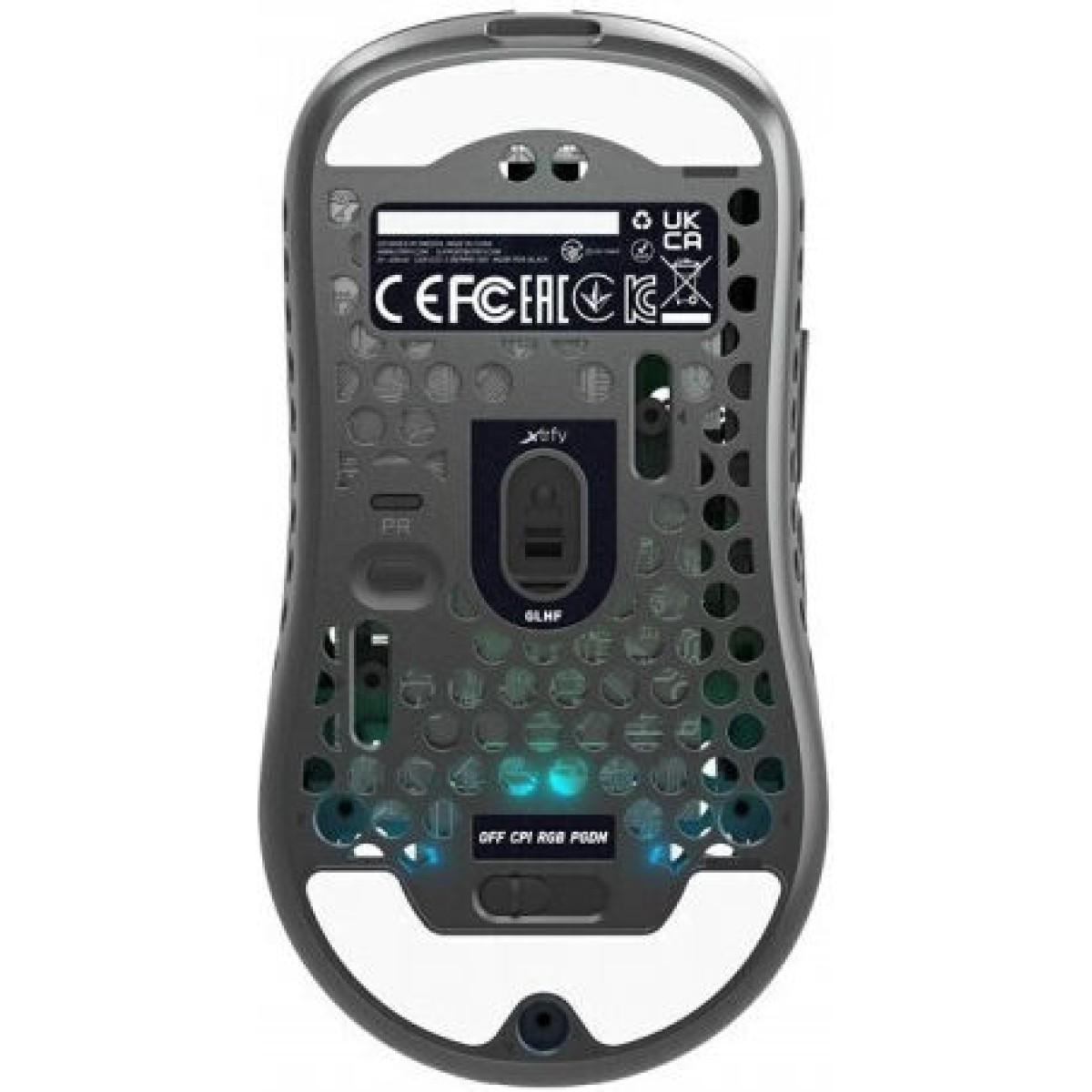 Xtrfy M42 RGB Ασύρματο Gaming Ποντίκι Black