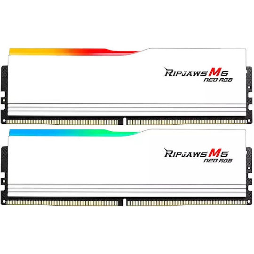 G.Skill Ripjaws M5 Neo RGB DDR5 RAM με 2x32GB Modules και Ταχύτητα 6000 για Desktop