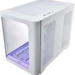 FSP/Fortron S380 Gaming Midi Tower Κουτί Υπολογιστή με Πλαϊνό Παράθυρο και RGB Φωτισμό Λευκό