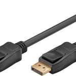 Goobay Cable DisplayPort male - DisplayPort male 3m Μαύρο (74779)