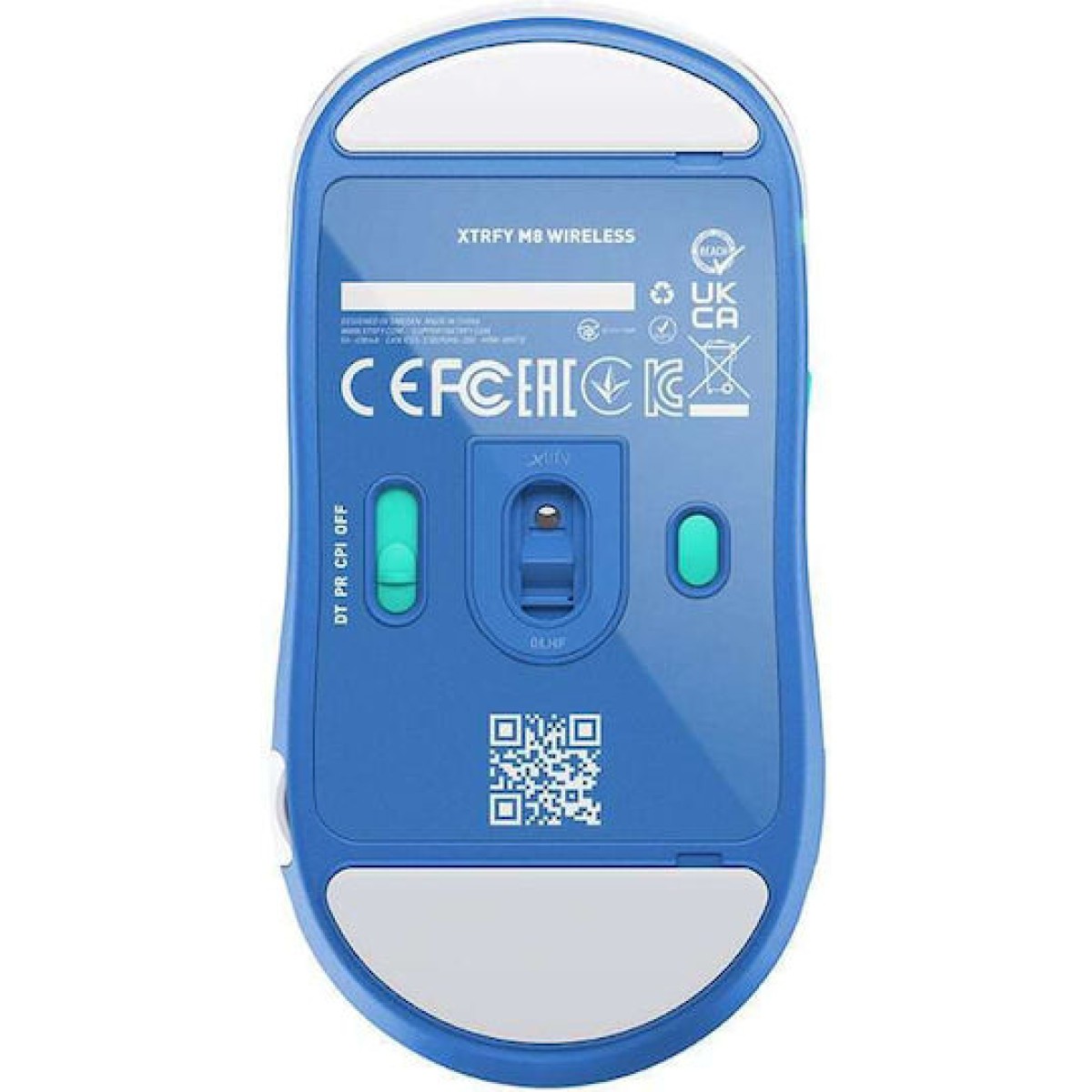 Xtrfy M8 Ασύρματο Gaming Ποντίκι Λευκό