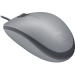 Logitech M110 Silent Ενσύρματο Ποντίκι Γκρι