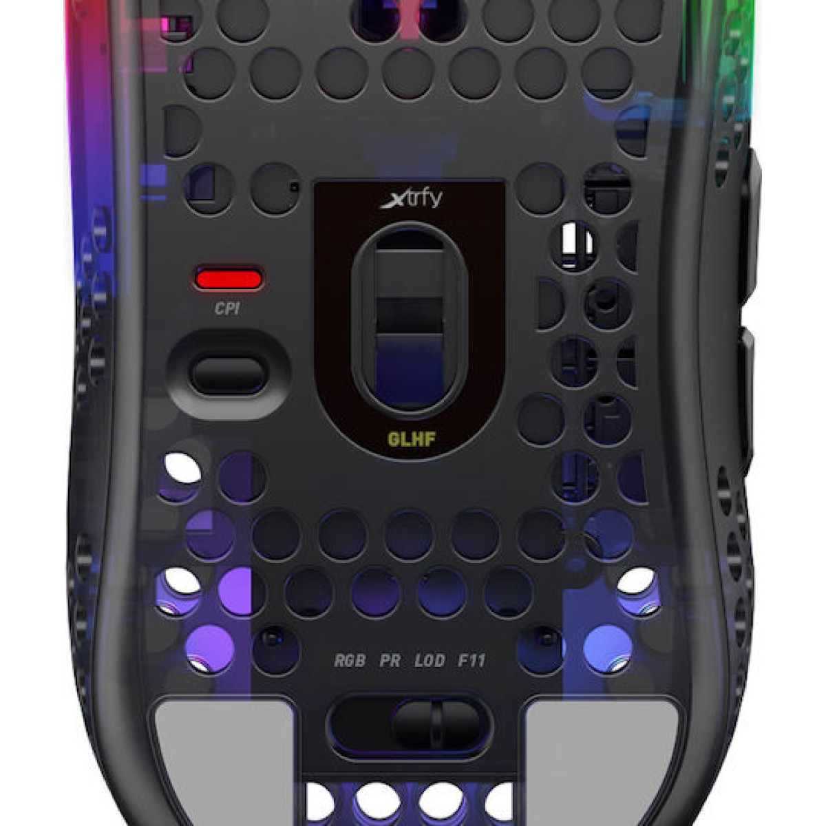 Xtrfy MZ1 – ZY’S Rail RGB Gaming Ποντίκι 16000 DPI Μαύρο