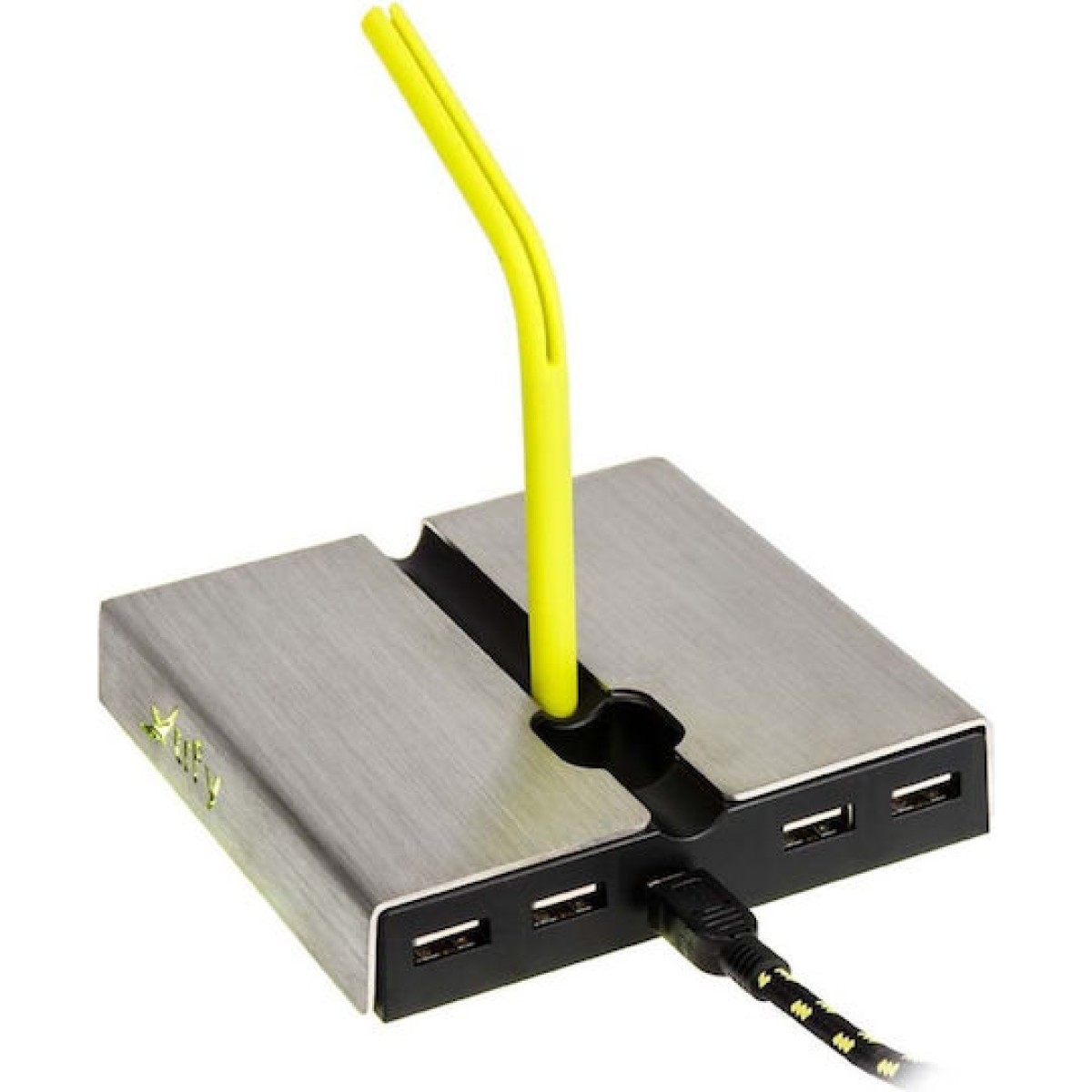 Xtrfy B1 Mouse Bungee with 4-port USB Hub Κίτρινο για PC