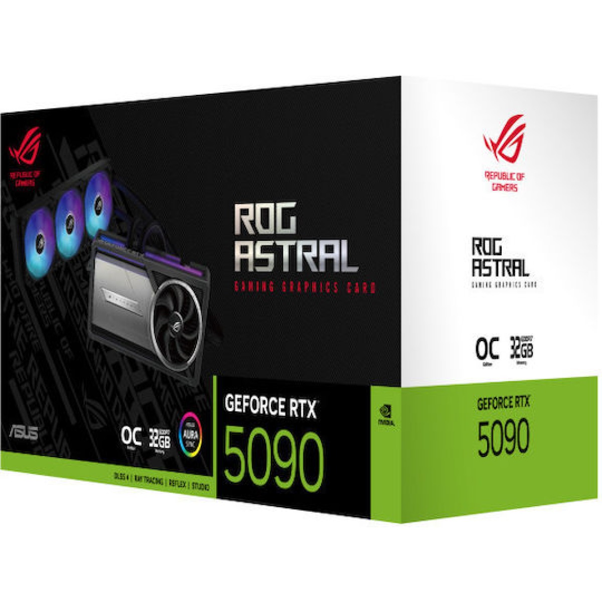 Asus GeForce RTX 5090 32GB GDDR7 ROG Astral LC Κάρτα Γραφικών