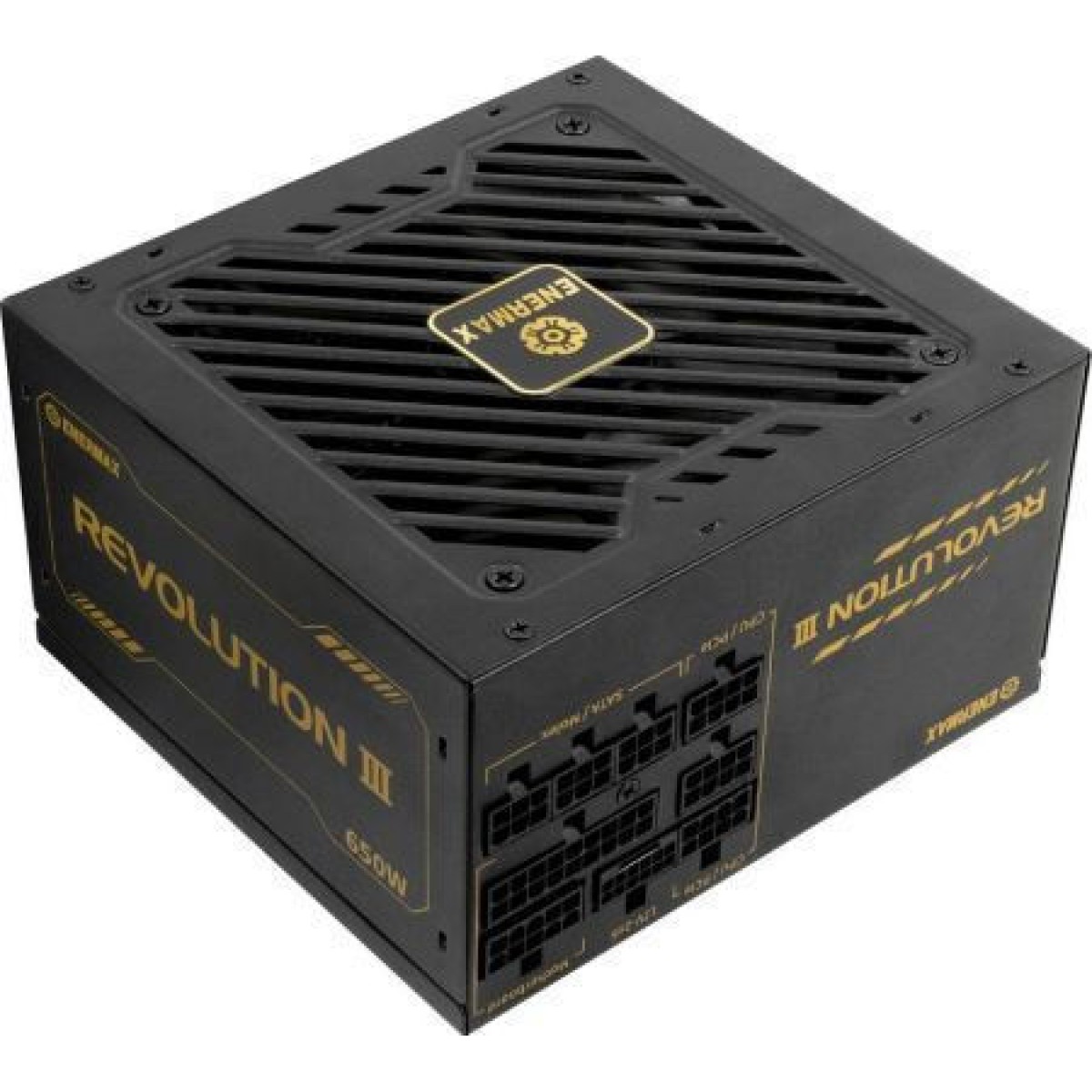 Enermax Revolution III 650W Μαύρο Τροφοδοτικό Υπολογιστή Full Modular 80 Plus Gold