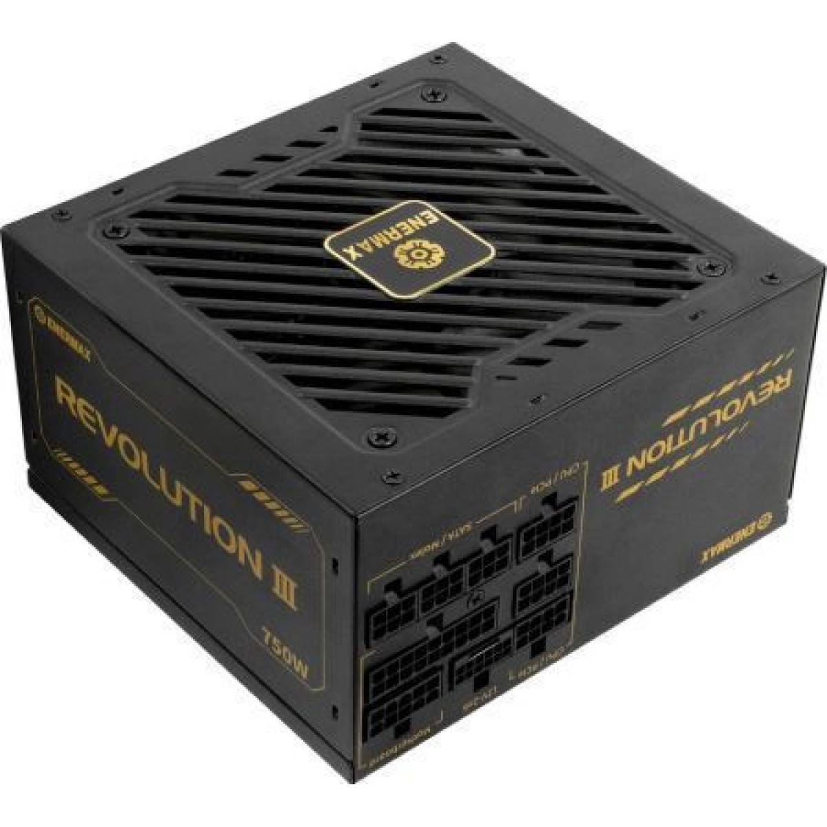 Enermax Revolution III 750W Μαύρο Τροφοδοτικό Υπολογιστή Full Modular 80 Plus Gold
