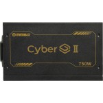 Enermax CyberG II 750W Μαύρο Τροφοδοτικό Υπολογιστή Full Wired 80 Plus Gold
