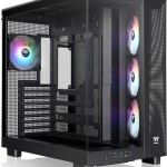 Thermaltake View 380 XL TG ARGB Gaming Midi Tower Κουτί Υπολογιστή με Πλαϊνό Παράθυρο Μαύρο