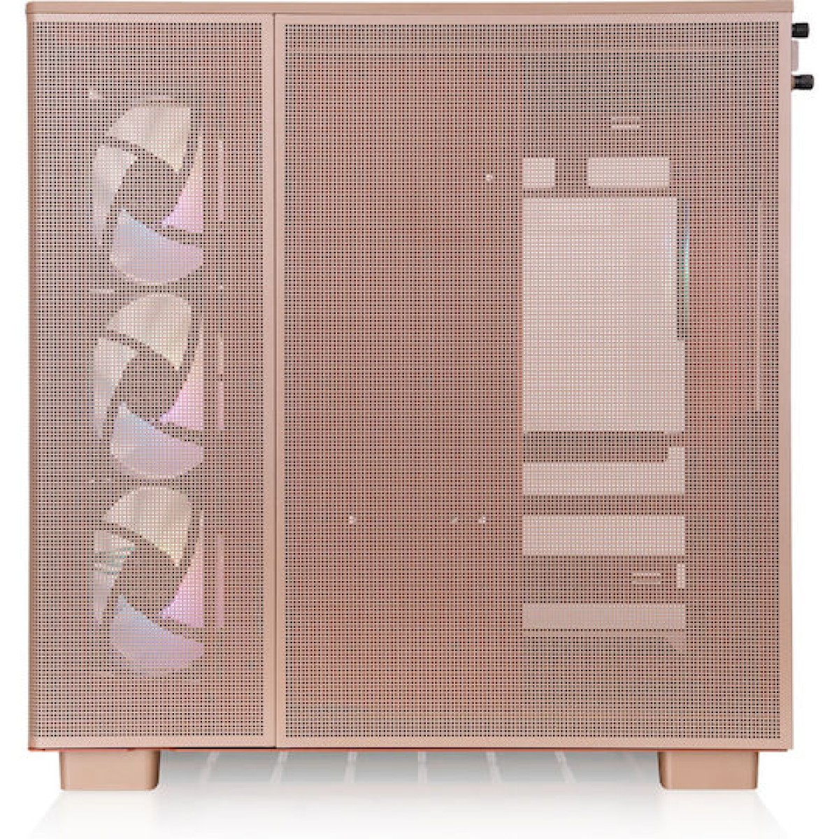 Thermaltake View 380 XL TG ARGB Gaming Midi Tower Κουτί Υπολογιστή με Πλαϊνό Παράθυρο Sand