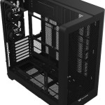 Thermaltake View 390 Air Gaming Midi Tower Κουτί Υπολογιστή με Πλαϊνό Παράθυρο Μαύρο