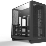 Thermaltake View 390 Air Gaming Midi Tower Κουτί Υπολογιστή με Πλαϊνό Παράθυρο Μαύρο