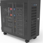 Thermaltake AX700 TG Ultra Tower Κουτί Υπολογιστή με Πλαϊνό Παράθυρο Μαύρο