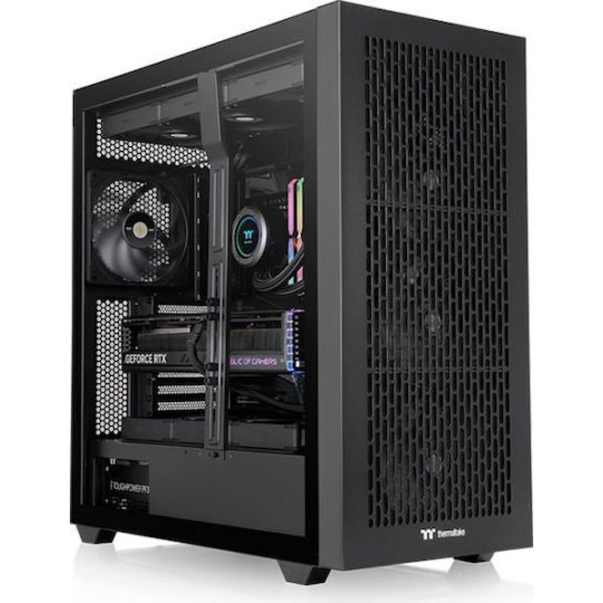 Thermaltake AX500 Full Tower Κουτί Υπολογιστή με Πλαϊνό Παράθυρο Μαύρο