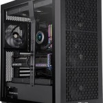 Thermaltake AX500 Full Tower Κουτί Υπολογιστή με Πλαϊνό Παράθυρο Μαύρο