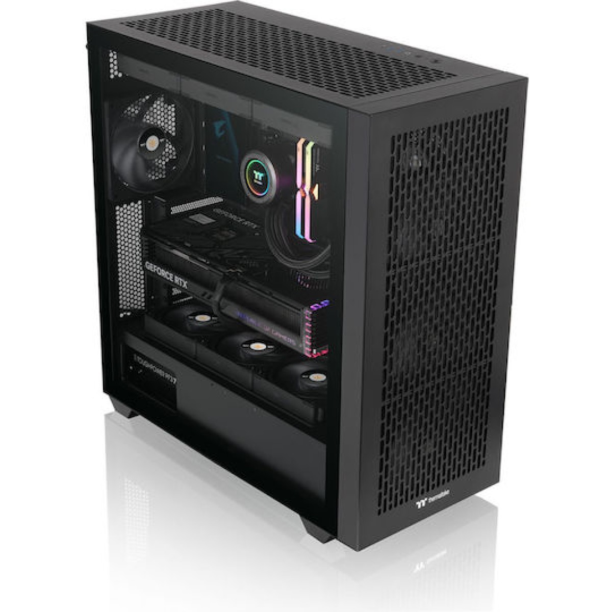 Thermaltake AX500 Full Tower Κουτί Υπολογιστή με Πλαϊνό Παράθυρο Μαύρο