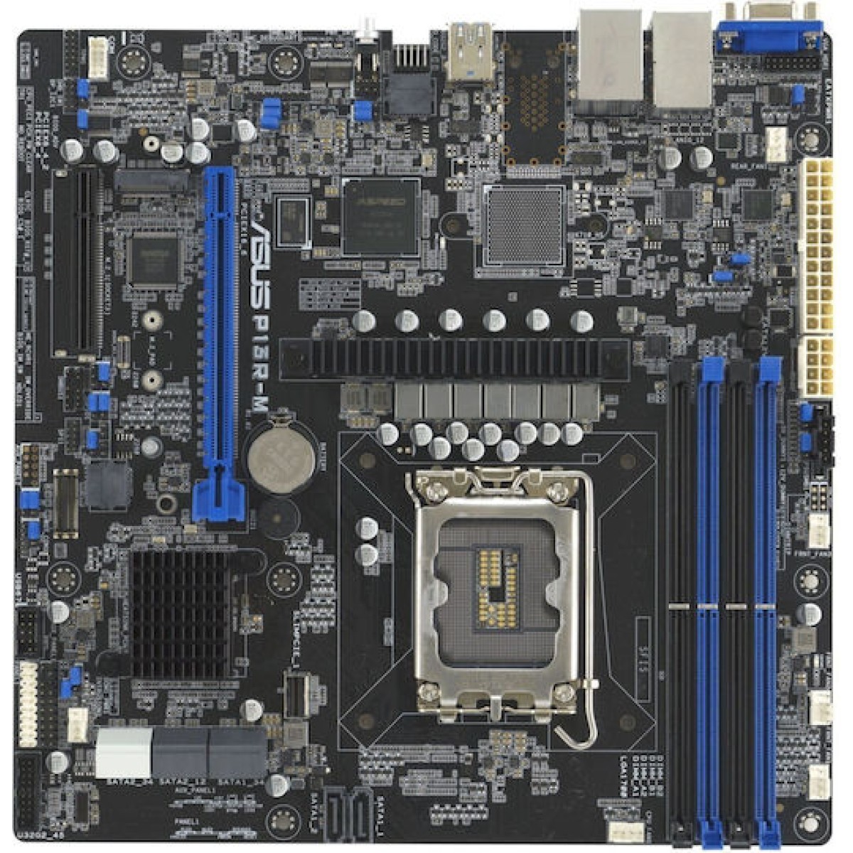 Asus P13R-M C266 Motherboard Micro ATX με Intel 1700 Socket 90SB0C70-M0UAY1