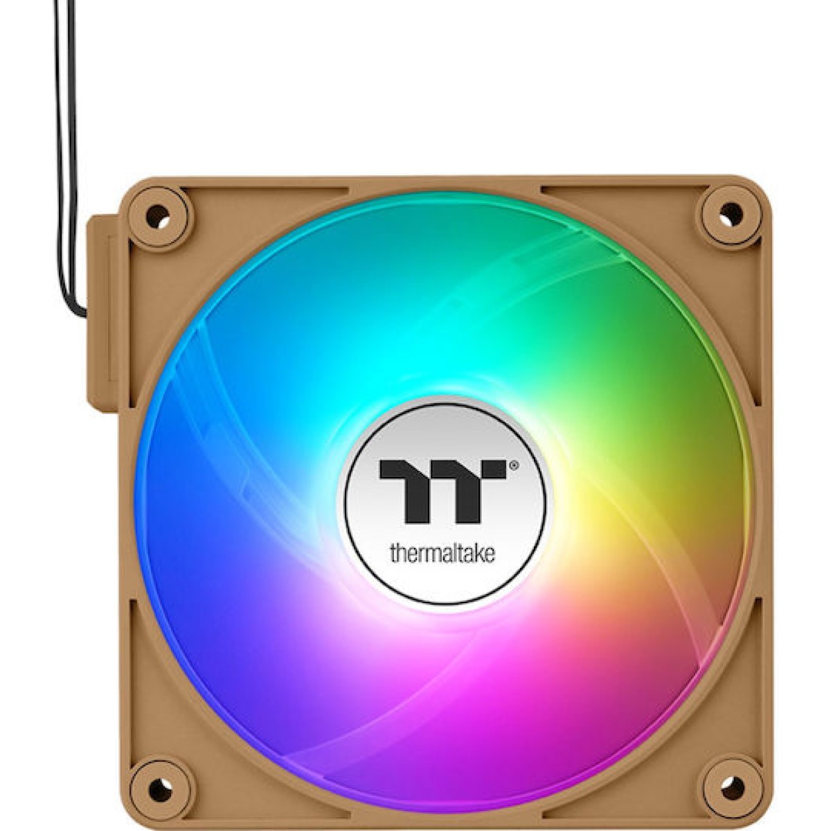Thermaltake CT140 EX Reverse Case Fan με ARGB Φωτισμό και Σύνδεση 3-Pin / 4-Pin PWM 3τμχ Gravel Sand