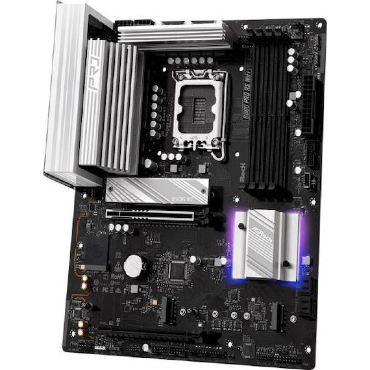 ASRock B860 Pro RS WiFi Motherboard ATX με Intel 1851 Socket 90-MXBRK-A0UAYZ