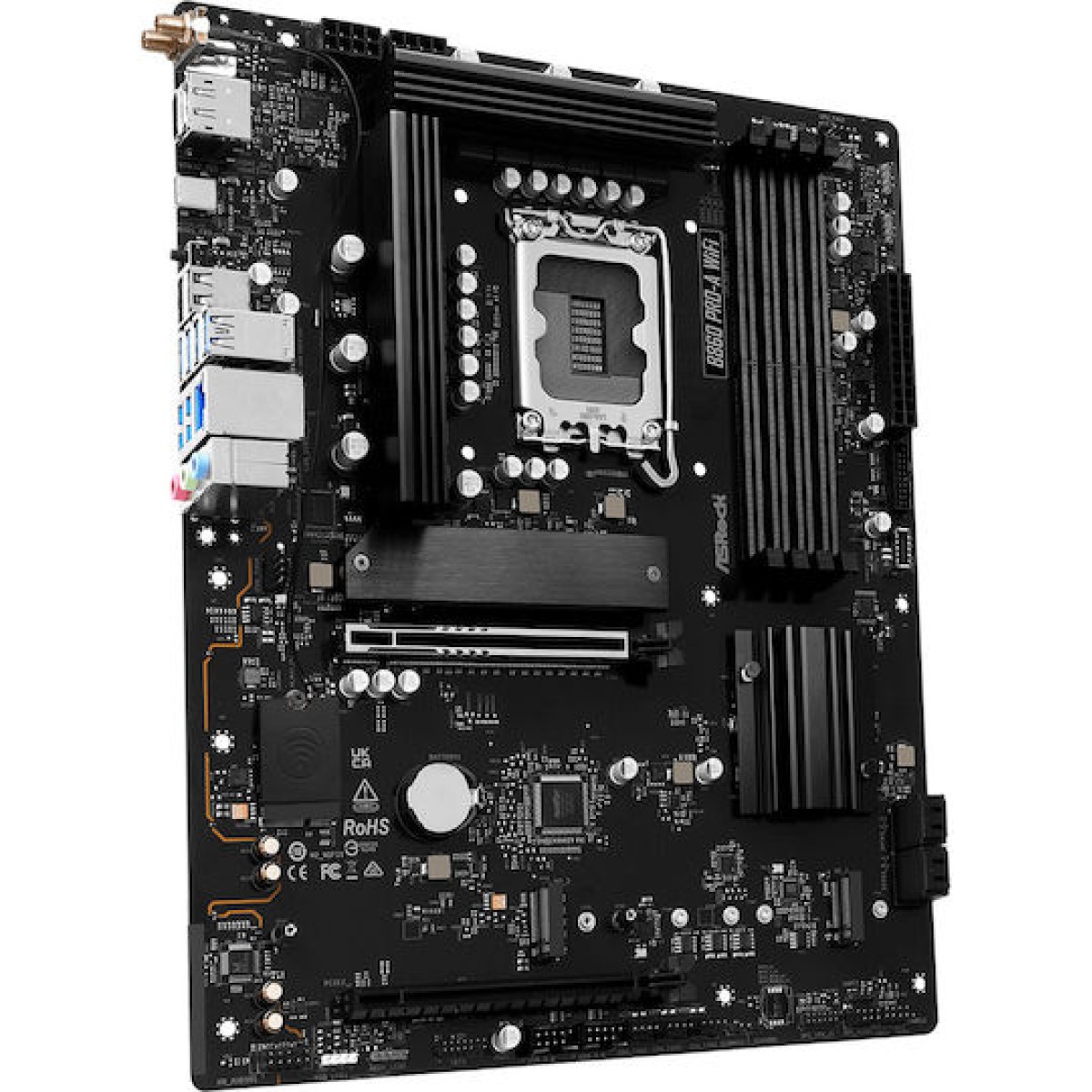 ASRock B860 Pro-A WiFi Motherboard ATX με Intel 1851 Socket 90-MXBRL-A0UAYZ