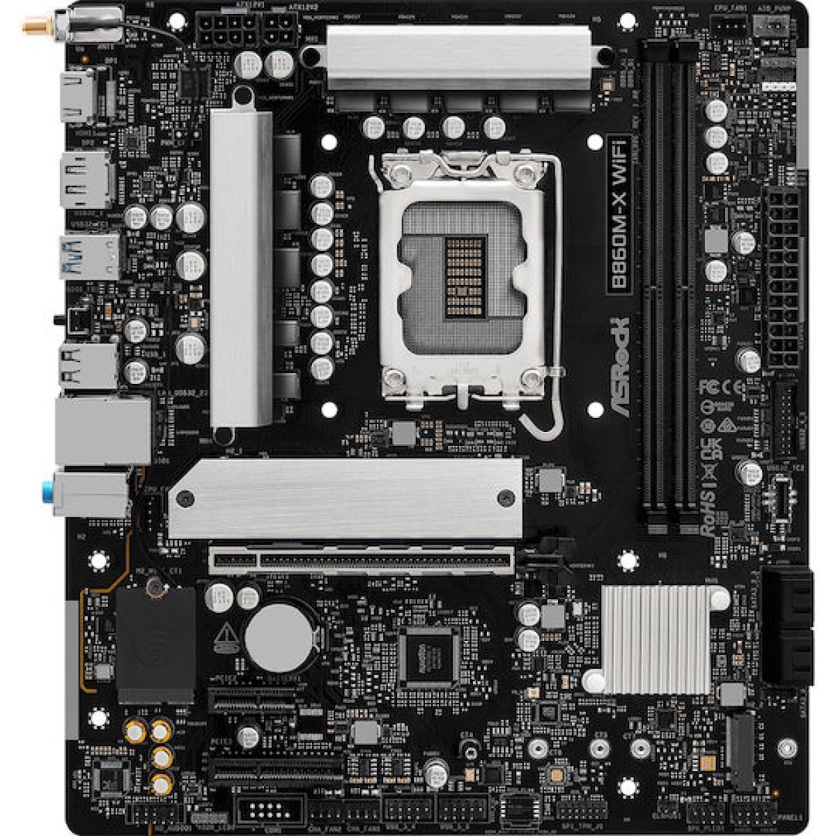 ASRock B860M-X WiFi Motherboard Micro ATX με Intel 1851 Socket 90-MXBRY0-A0UAYZ