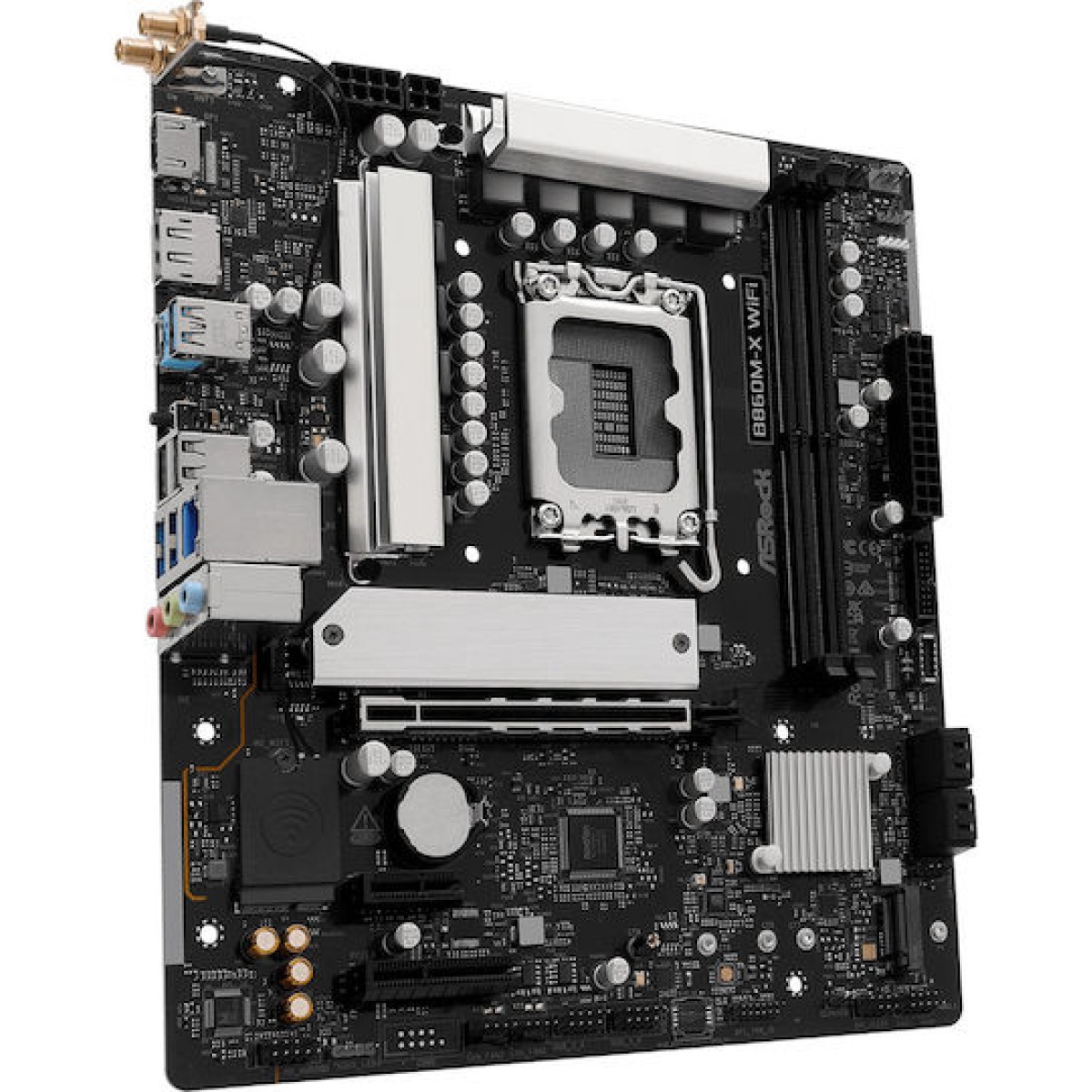 ASRock B860M-X WiFi Motherboard Micro ATX με Intel 1851 Socket 90-MXBRY0-A0UAYZ