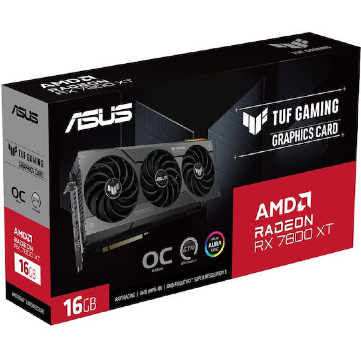 Asus Radeon RX 7800 XT 16GB GDDR6 TUF Gaming OC Κάρτα Γραφικών