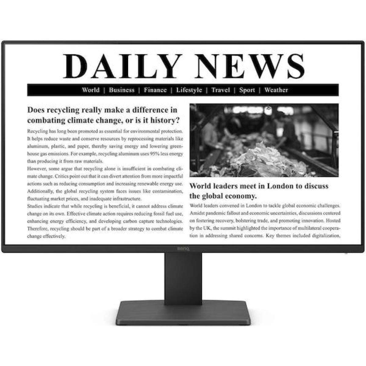 BenQ GW2491 IPS Monitor 23.8\